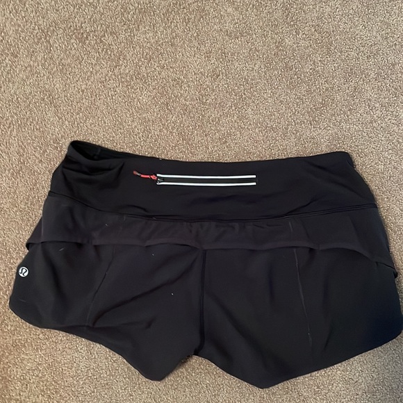 Black Lululemon Shorts - Picture 2 of 2